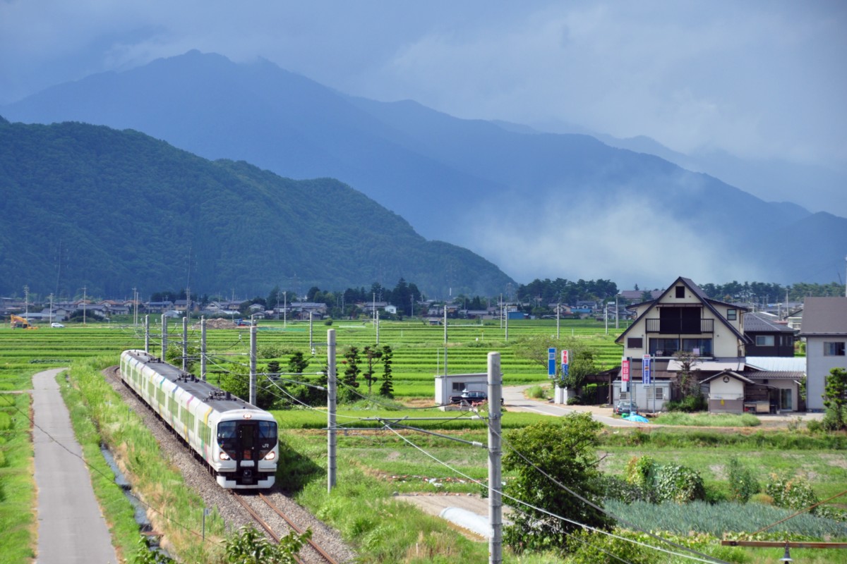 撮影・大糸線・安曇沓掛－信濃常盤