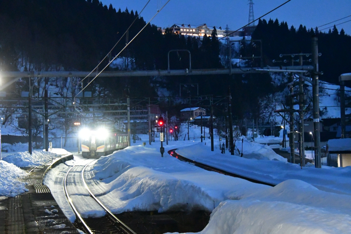 撮影・雪・上越線・越後川口