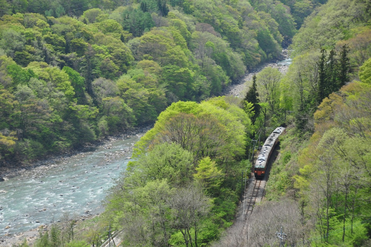 吾妻線・川原湯温泉－長野原草津口