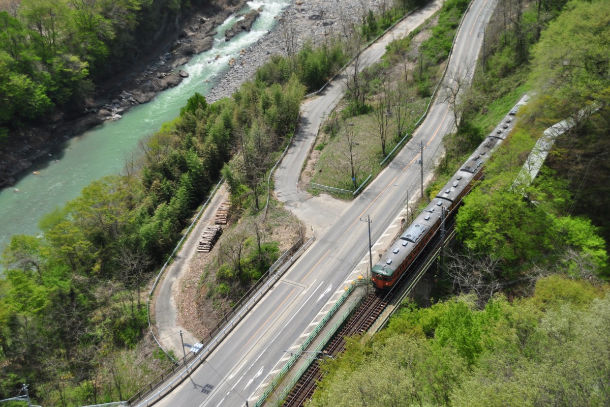 吾妻線・川原湯温泉－長野原草津口
