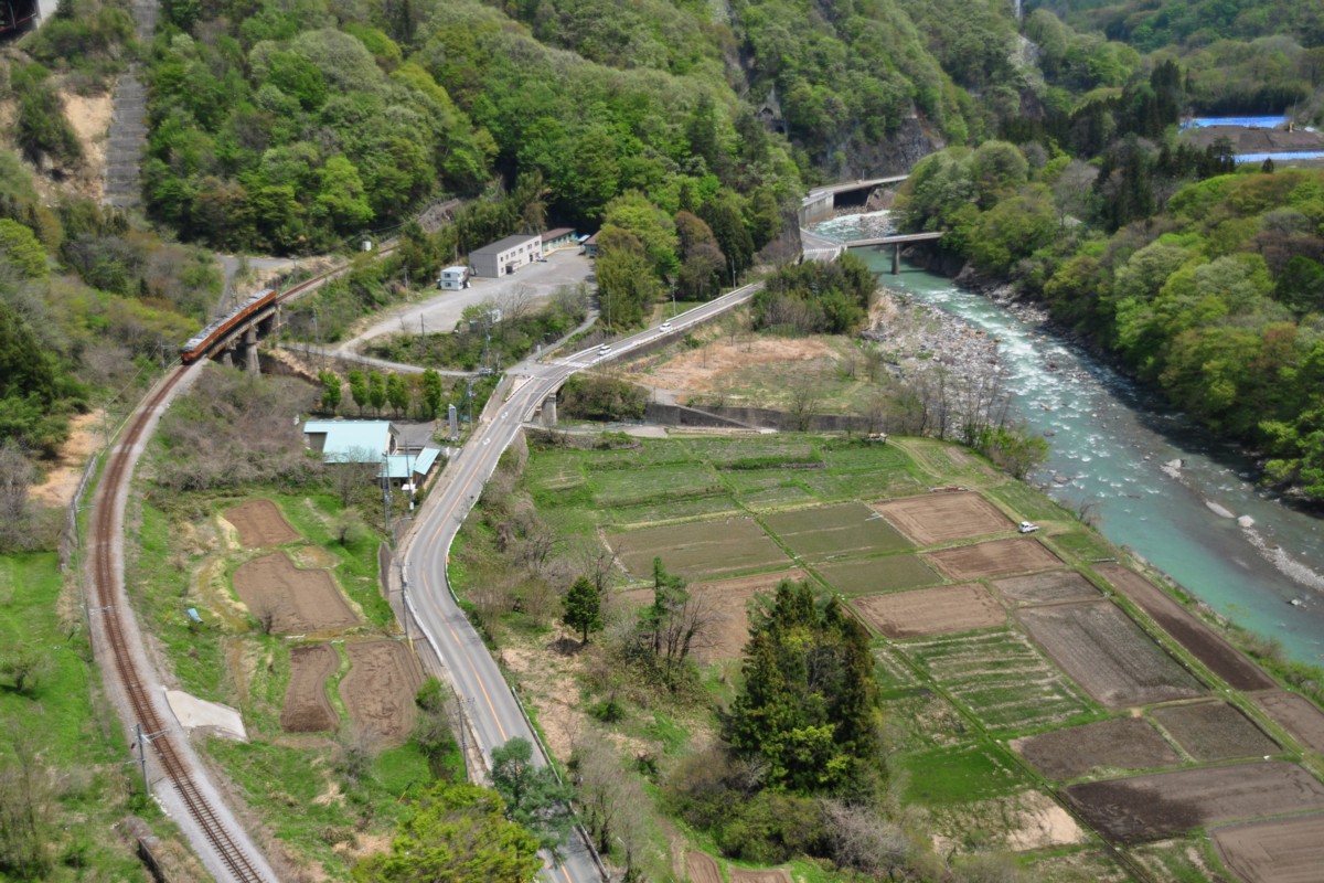 吾妻線・川原湯温泉－長野原草津口