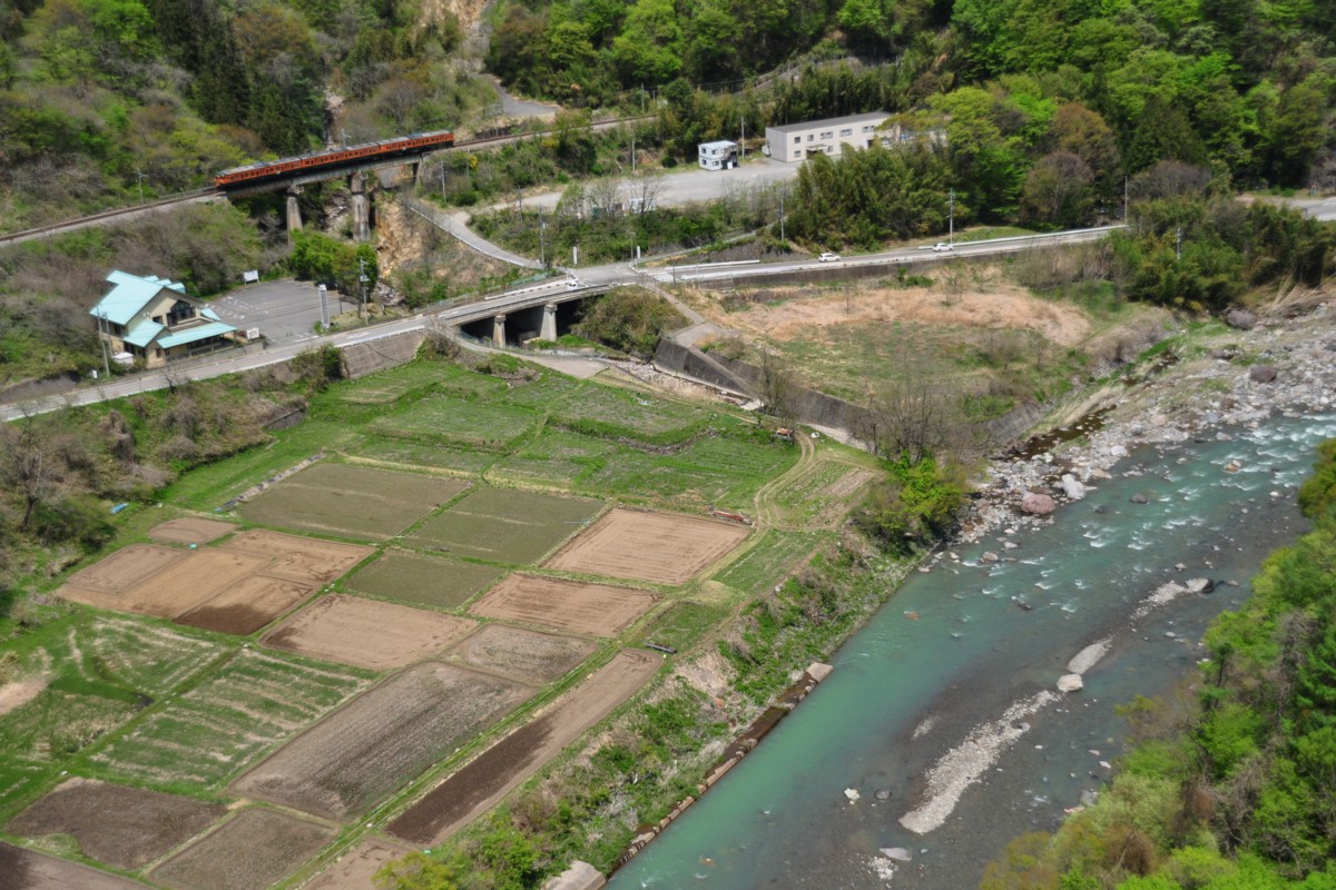 吾妻線・川原湯温泉－長野原草津口