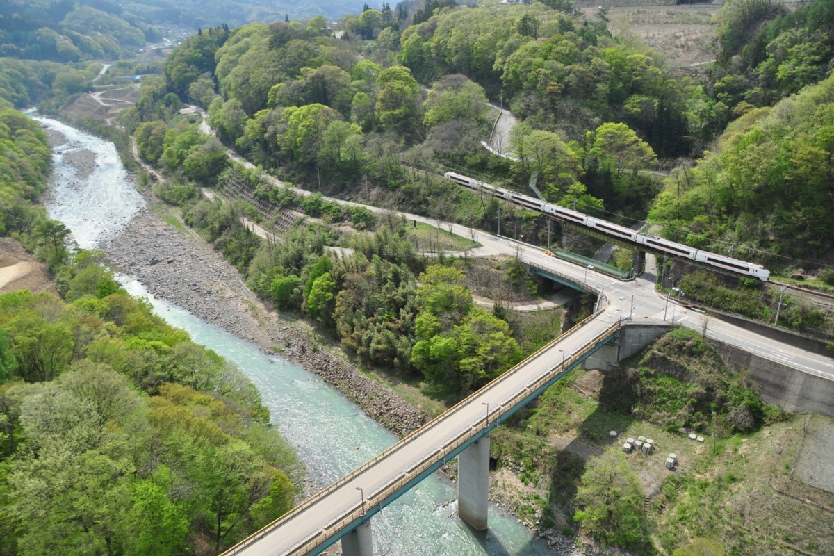 吾妻線・川原湯温泉－長野原草津口