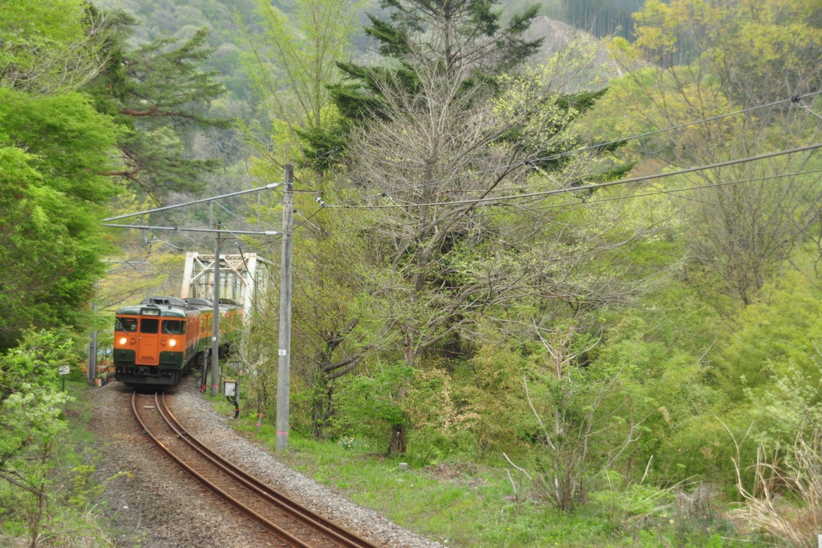 吾妻線・川原湯温泉