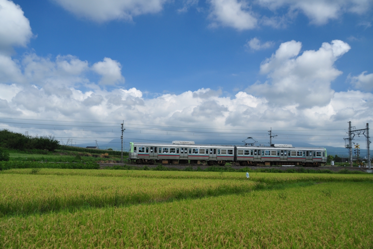 上毛電鉄・樋越－大胡