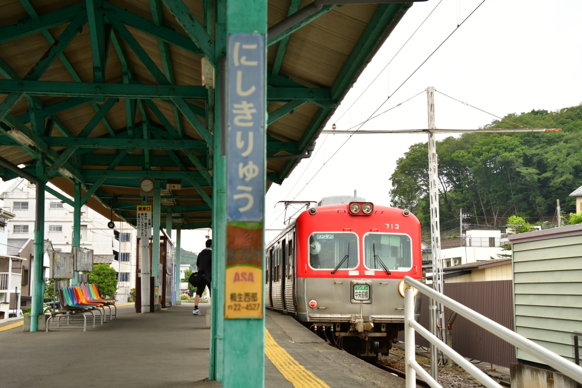 鉄道写真・撮影・上毛電鉄・西桐生