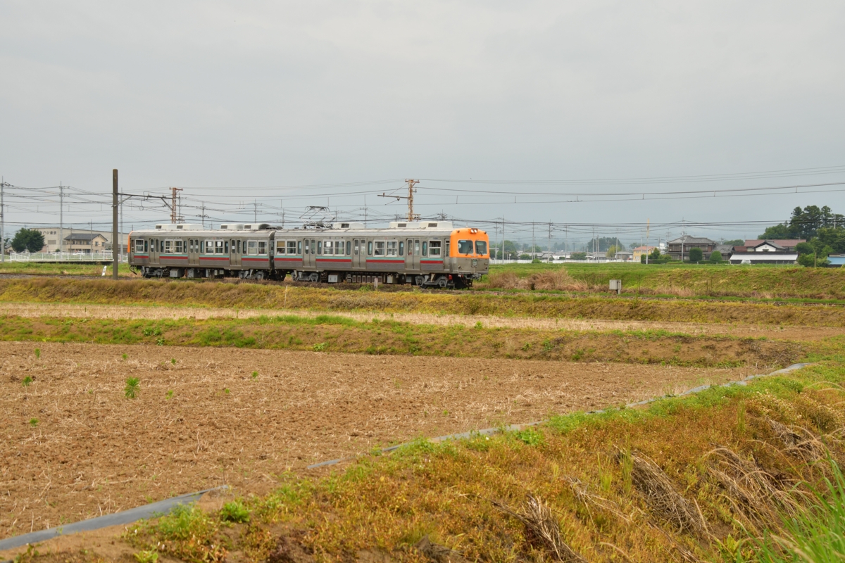 鉄道写真・撮影・上毛電鉄・粕川－膳