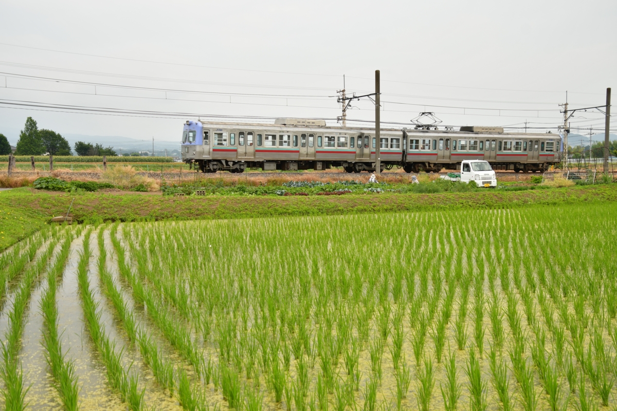 鉄道写真・撮影・上毛電鉄・粕川－膳