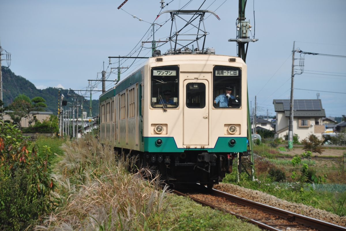 撮影・上信電鉄・南蛇井－千平