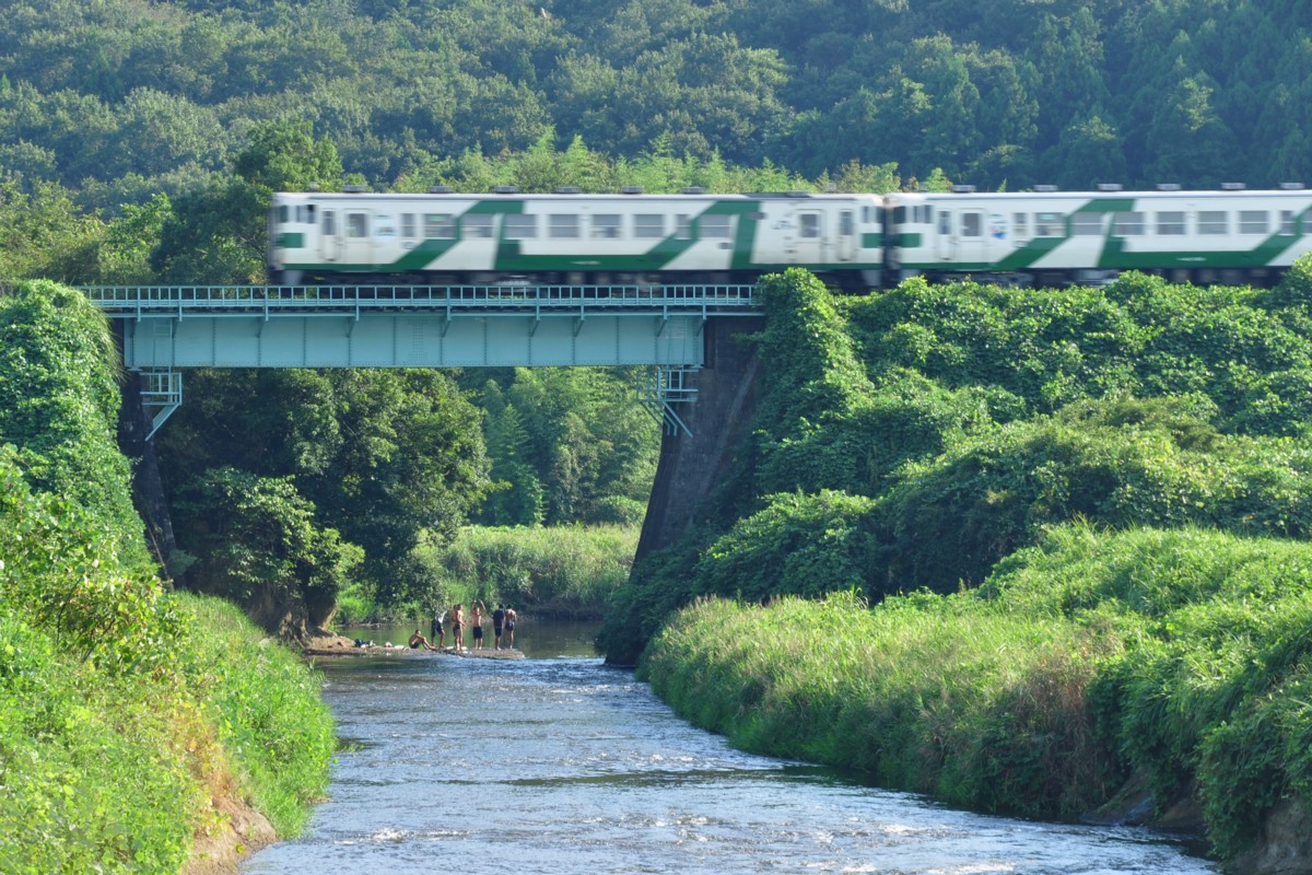 撮影・烏山線・小塙－滝