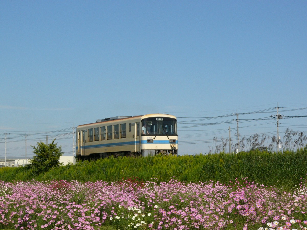 鹿島鉄道・小川高校下