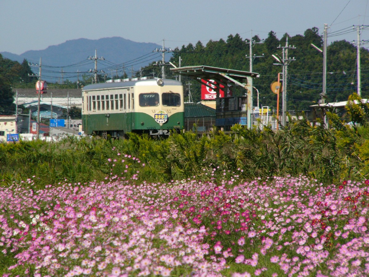 鹿島鉄道・小川高校下