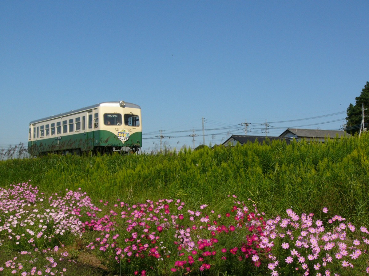 鹿島鉄道・小川高校下
