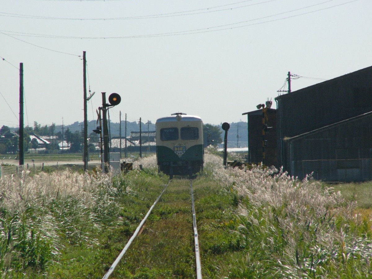 鹿島鉄道・小川高校下