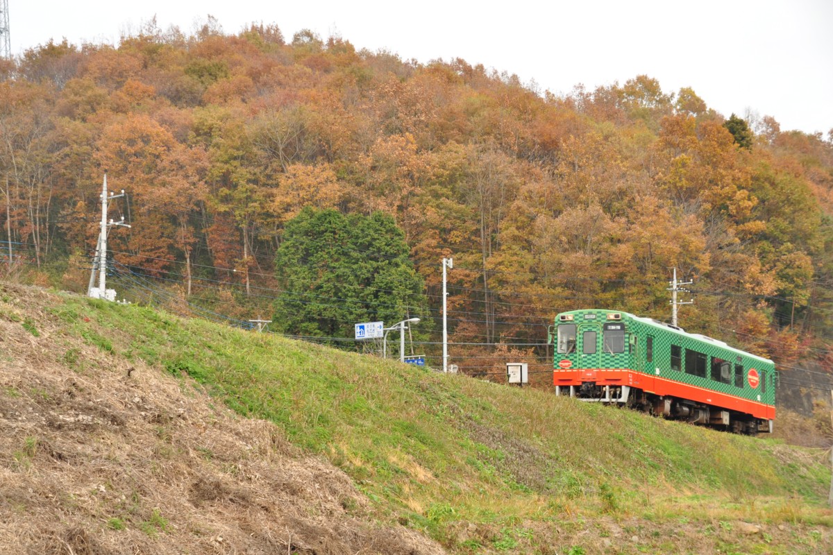 撮影・紅葉・真岡鐡道・天矢場－茂木
