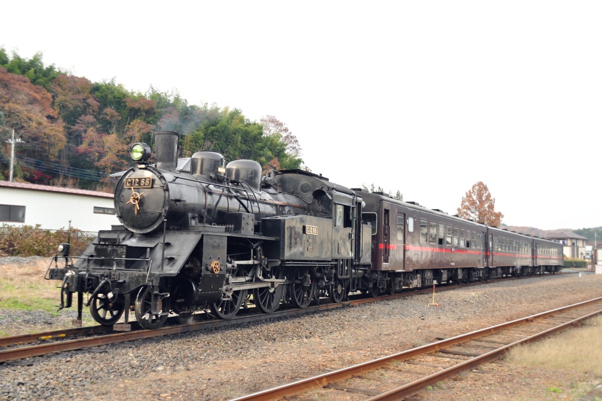 撮影・紅葉・真岡鐡道・茂木