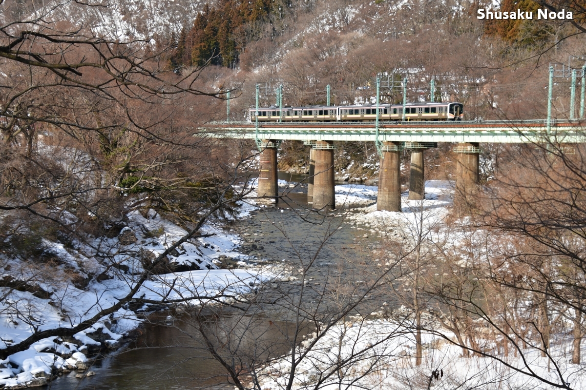 鉄道写真・雪景色・撮影地：上越線・水上－湯檜曽