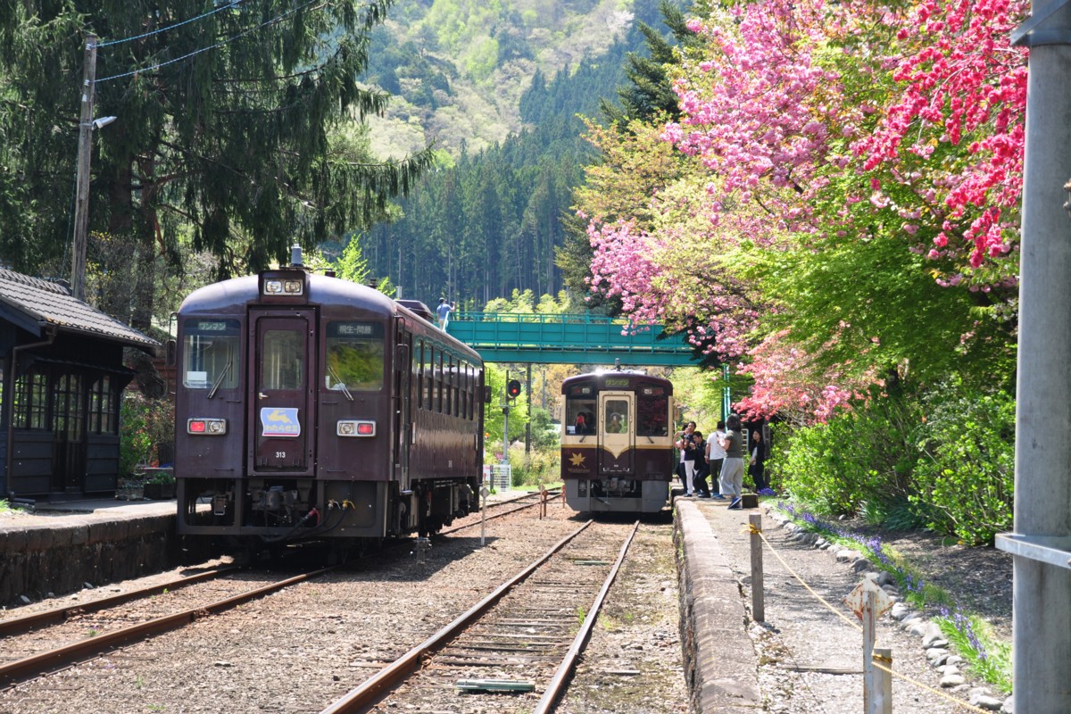 わたらせ渓谷鐡道・沢入