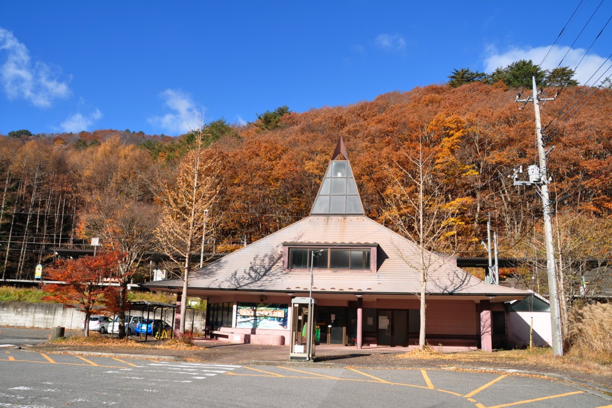 撮影・紅葉・野岩鉄道・上三依塩原温泉口