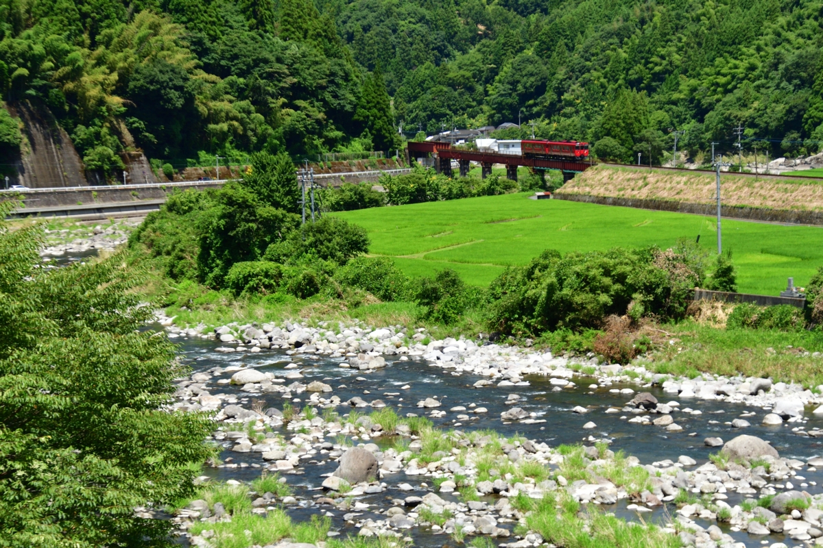 撮影・久大本線・豊後中川－天ヶ瀬
