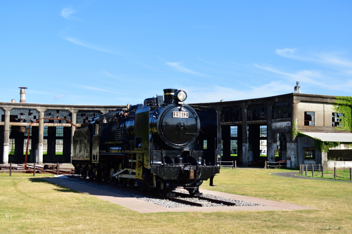 撮影・久大本線・豊後森駅・扇形機関庫