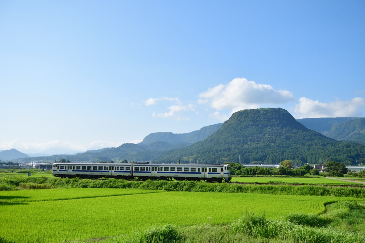 撮影・久大本線・豊後森－恵良
