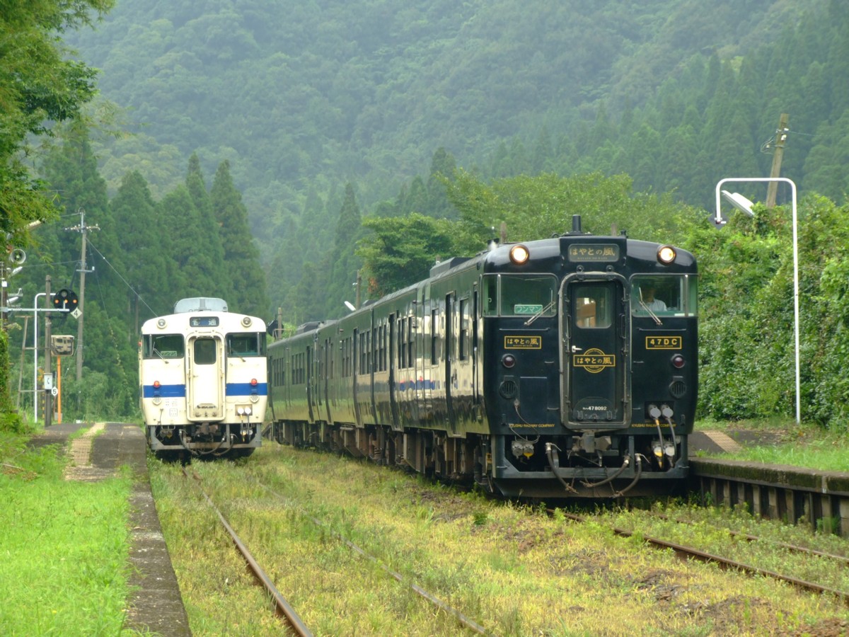 撮影・肥薩線・表木山