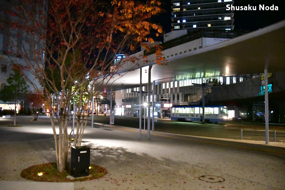 鉄道写真・夜景・路面電車・撮影地：熊本市電・熊本駅前