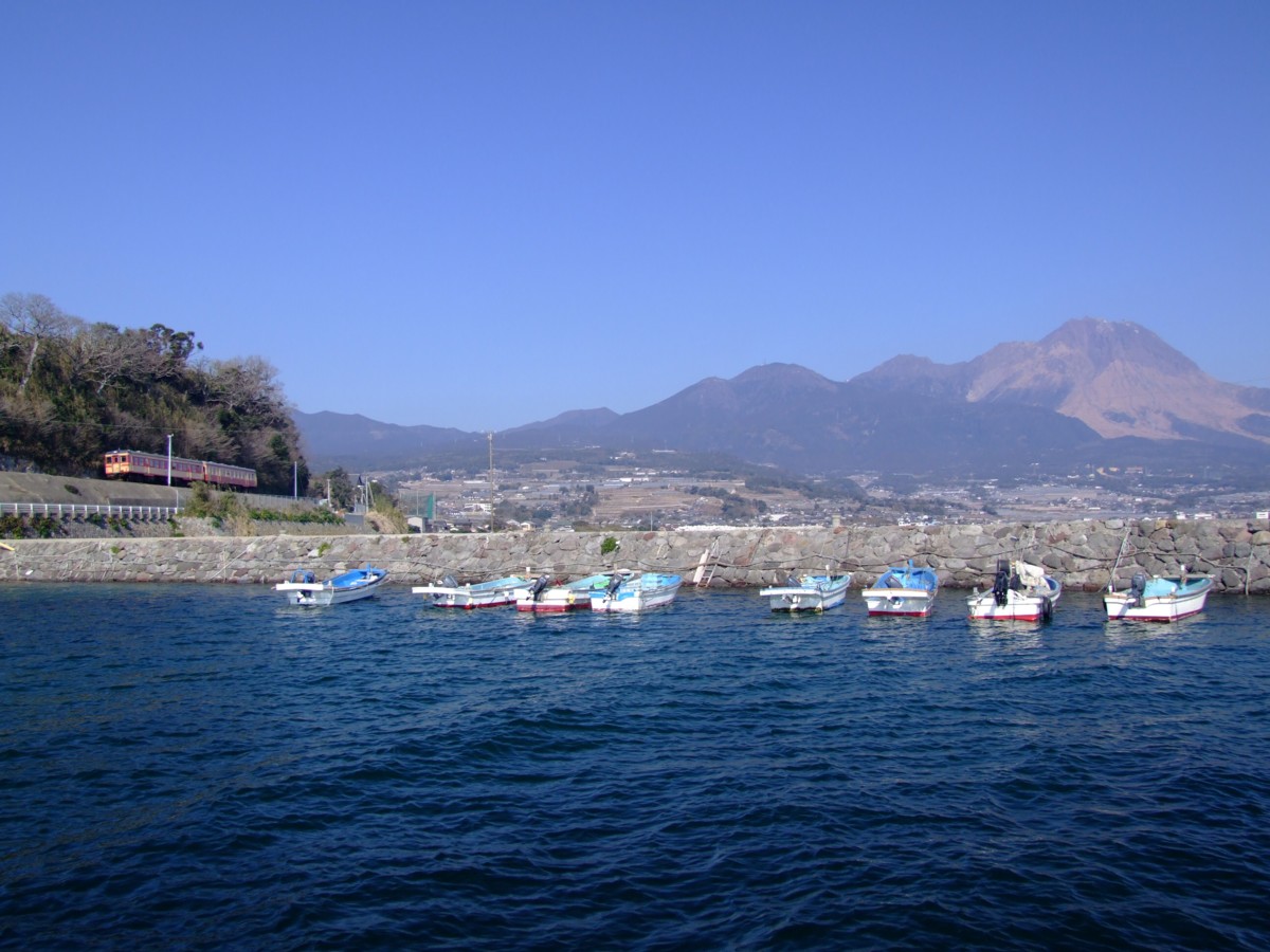 撮影・島原鉄道・布津新田－布津