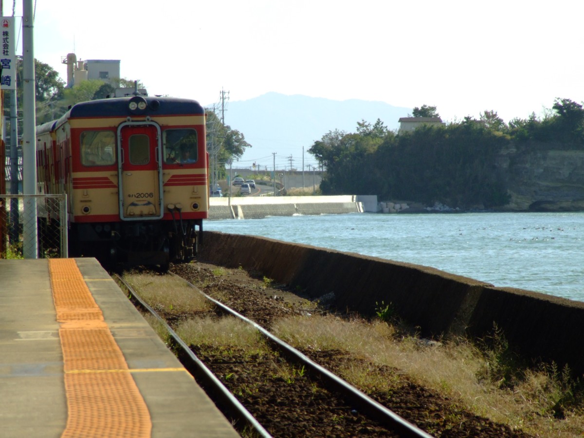 撮影・島原鉄道・竜石