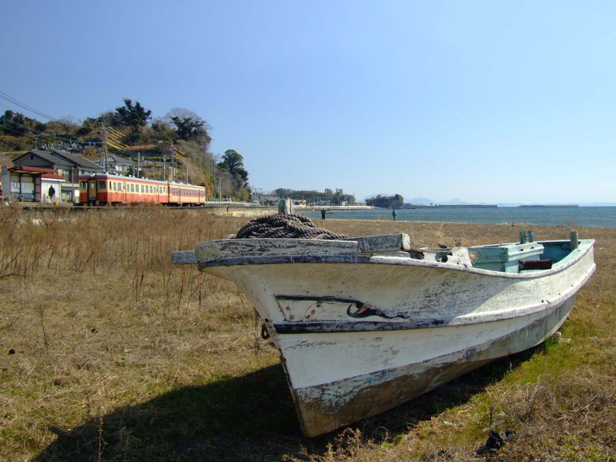 撮影・島原鉄道・竜石