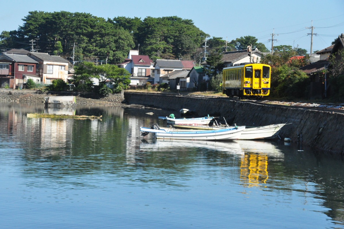 撮影・島原鉄道・島鉄本社前－南島原