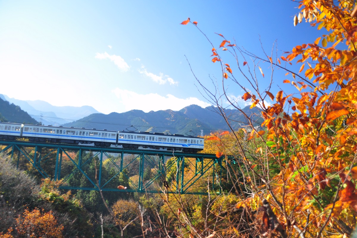 秩父鉄道・武州中川－武州日野・紅葉