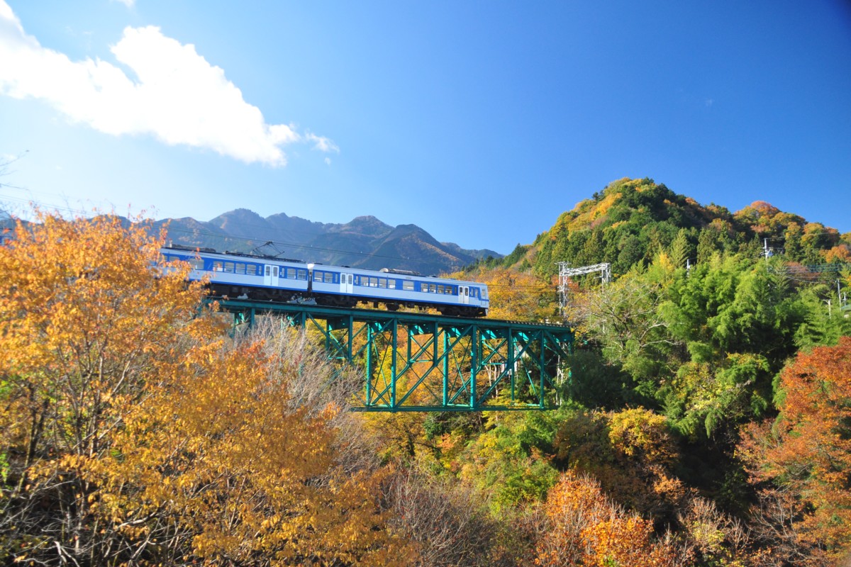 秩父鉄道・武州中川－武州日野・紅葉