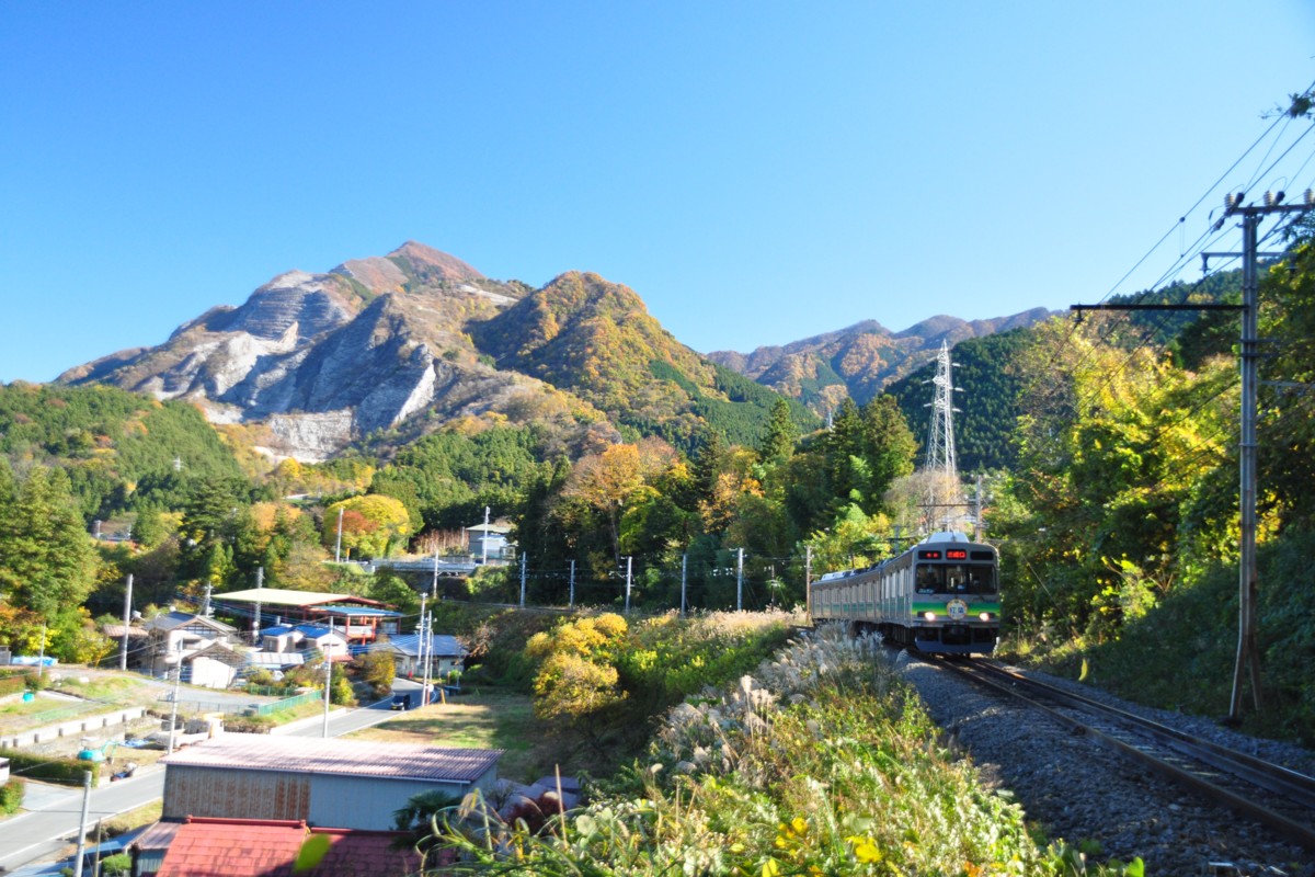 秩父鉄道・浦山口－武州中川・紅葉