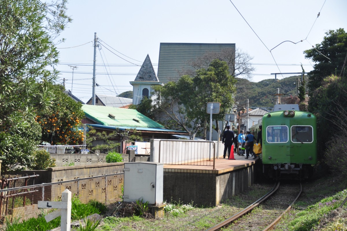 撮影・銚子電鉄・観音