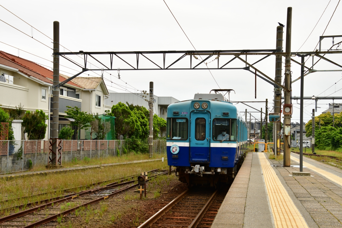 撮影・鉄道写真・夏・梅雨・銚子電鉄・銚子電気鉄道・銚子