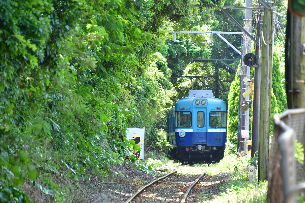 撮影・鉄道写真・夏・梅雨・銚子電鉄・銚子電気鉄道・本銚子