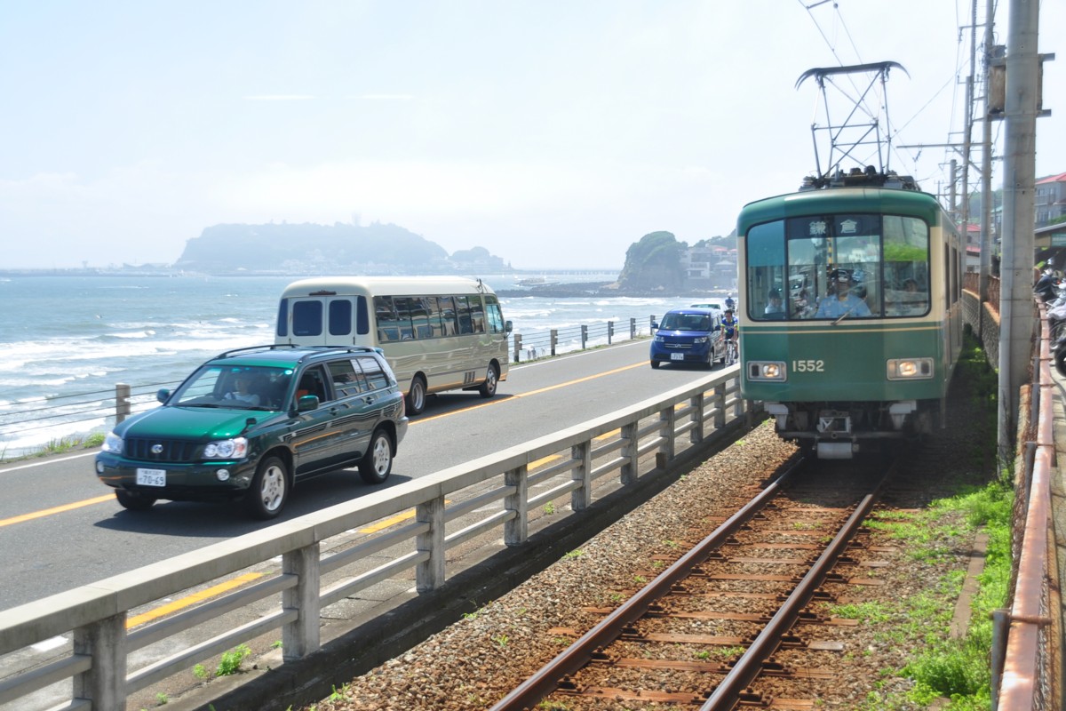 撮影・江ノ島電鉄・鎌倉高校前