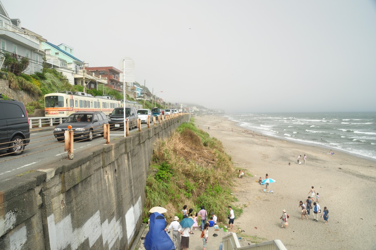 撮影・江ノ島電鉄・鎌倉高校前