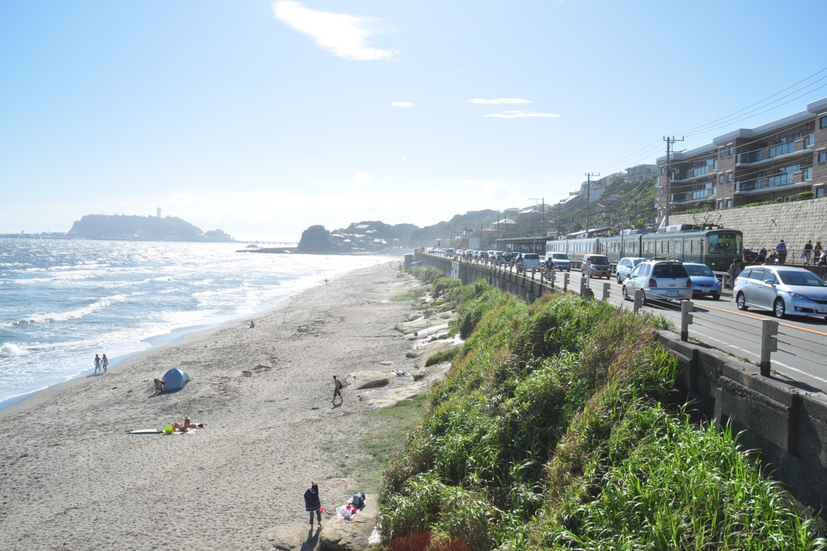 撮影・江ノ島電鉄・鎌倉高校前
