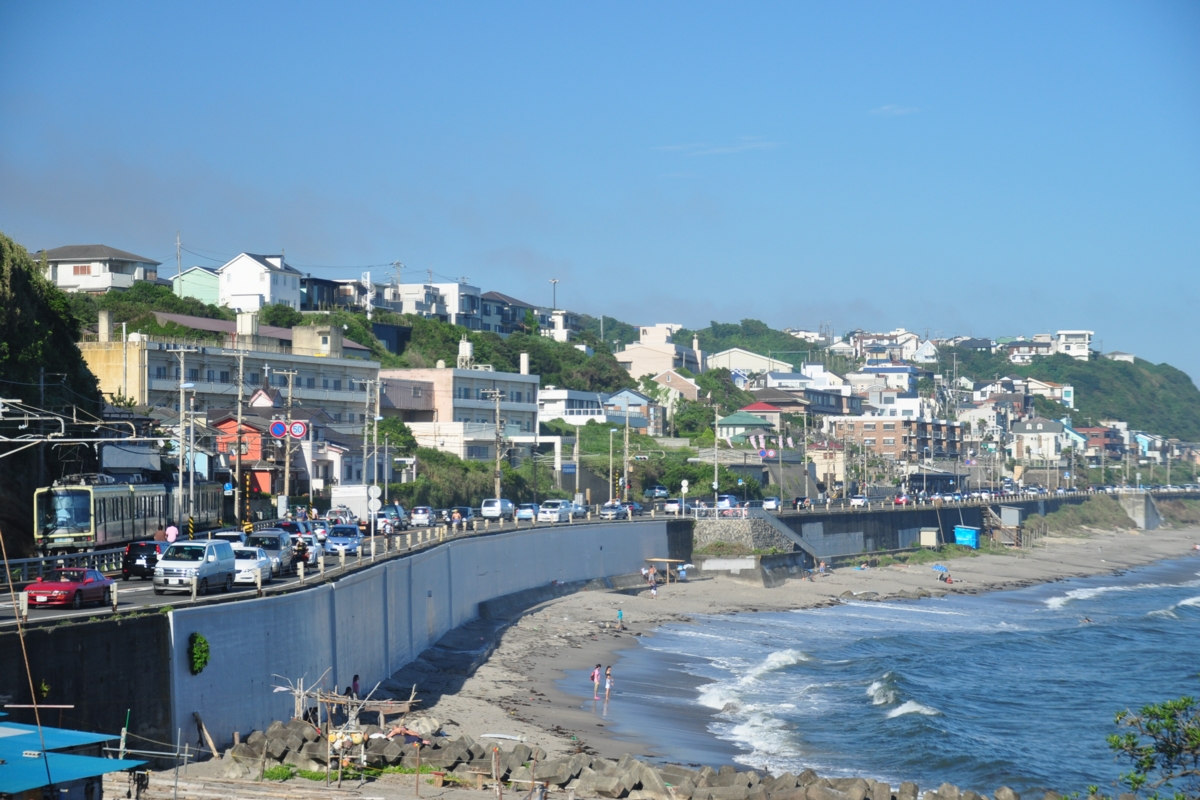 撮影・江ノ島電鉄・鎌倉高校前－腰越