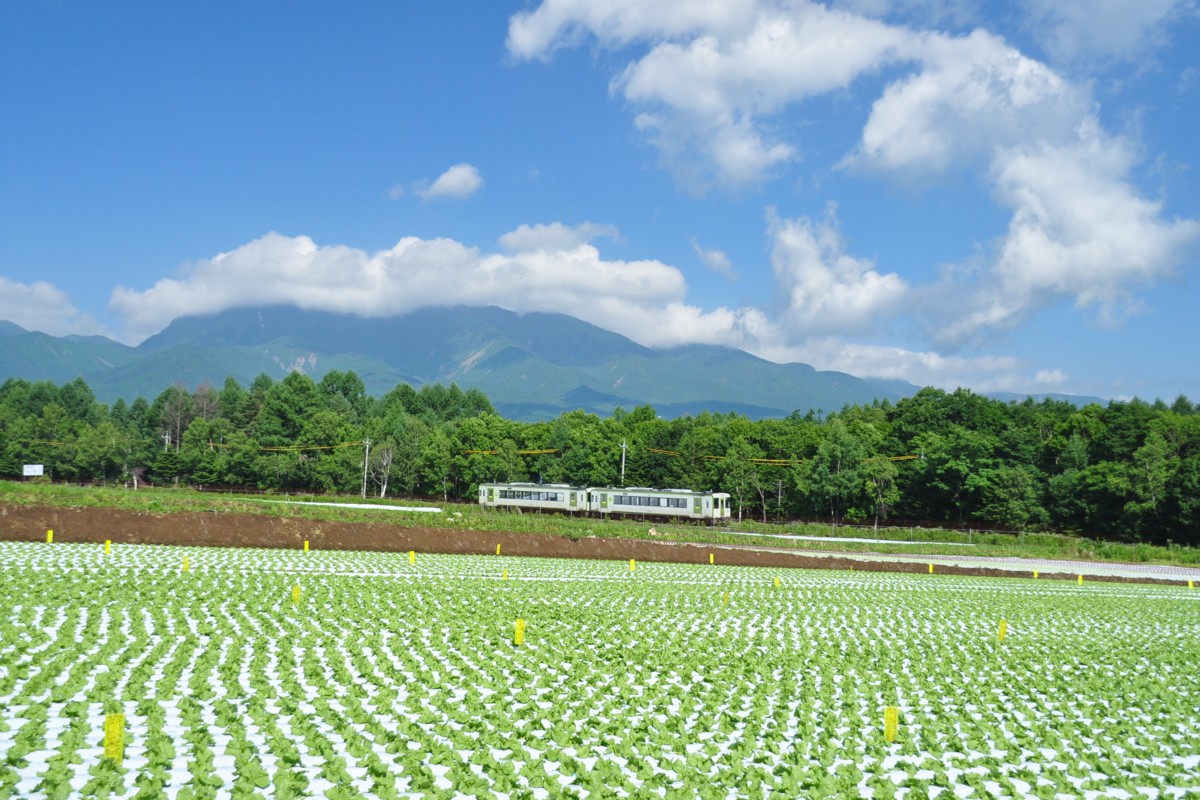 撮影・小海線・野辺山－信濃川上