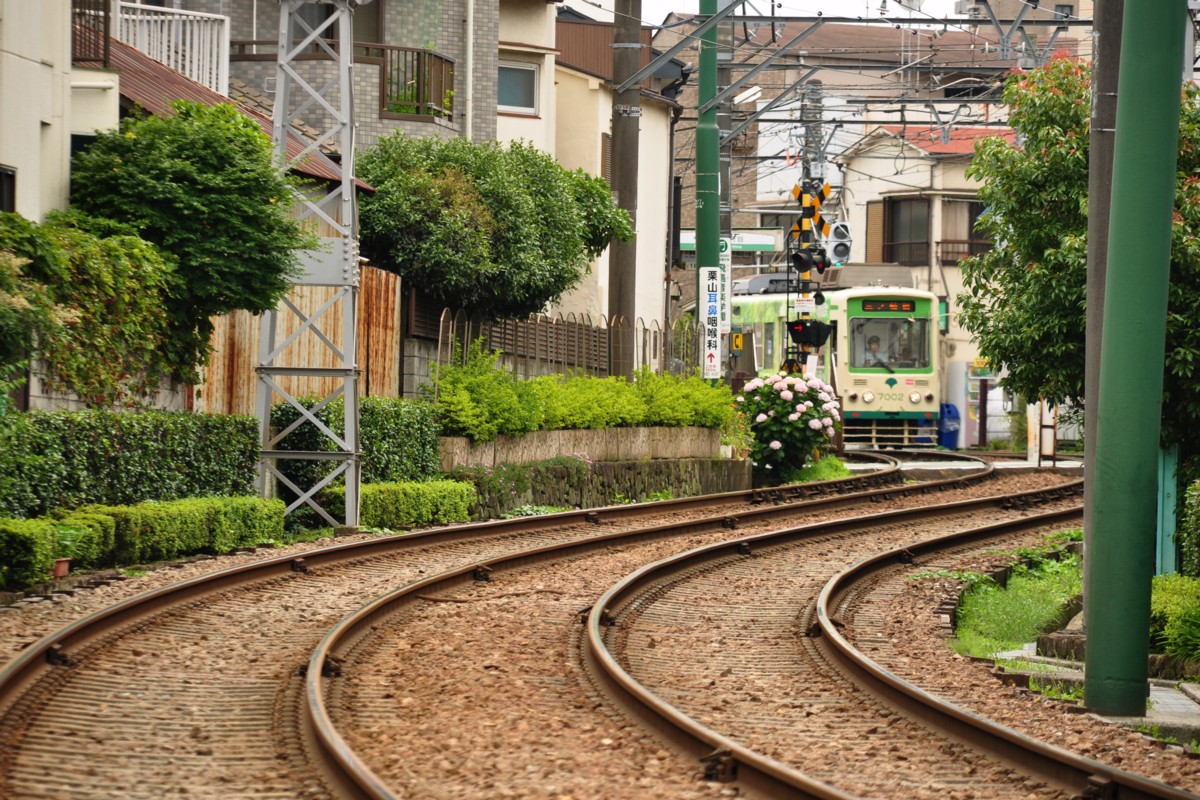 都電荒川線・撮影・西ヶ原四丁目