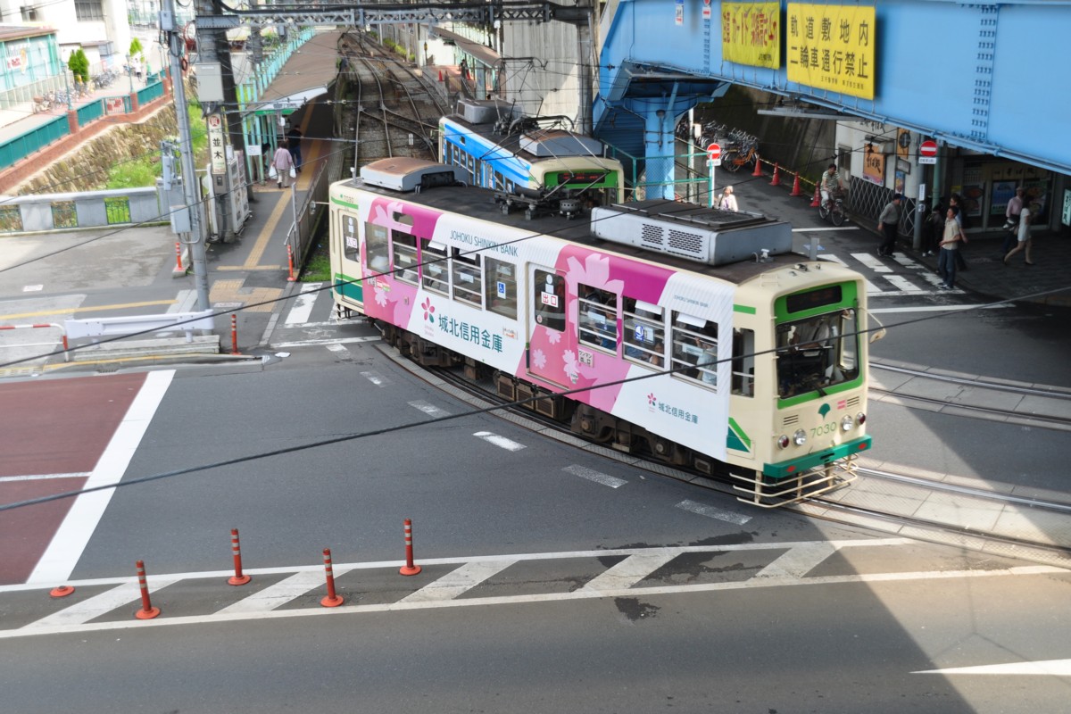 都電荒川線・撮影・王子駅前