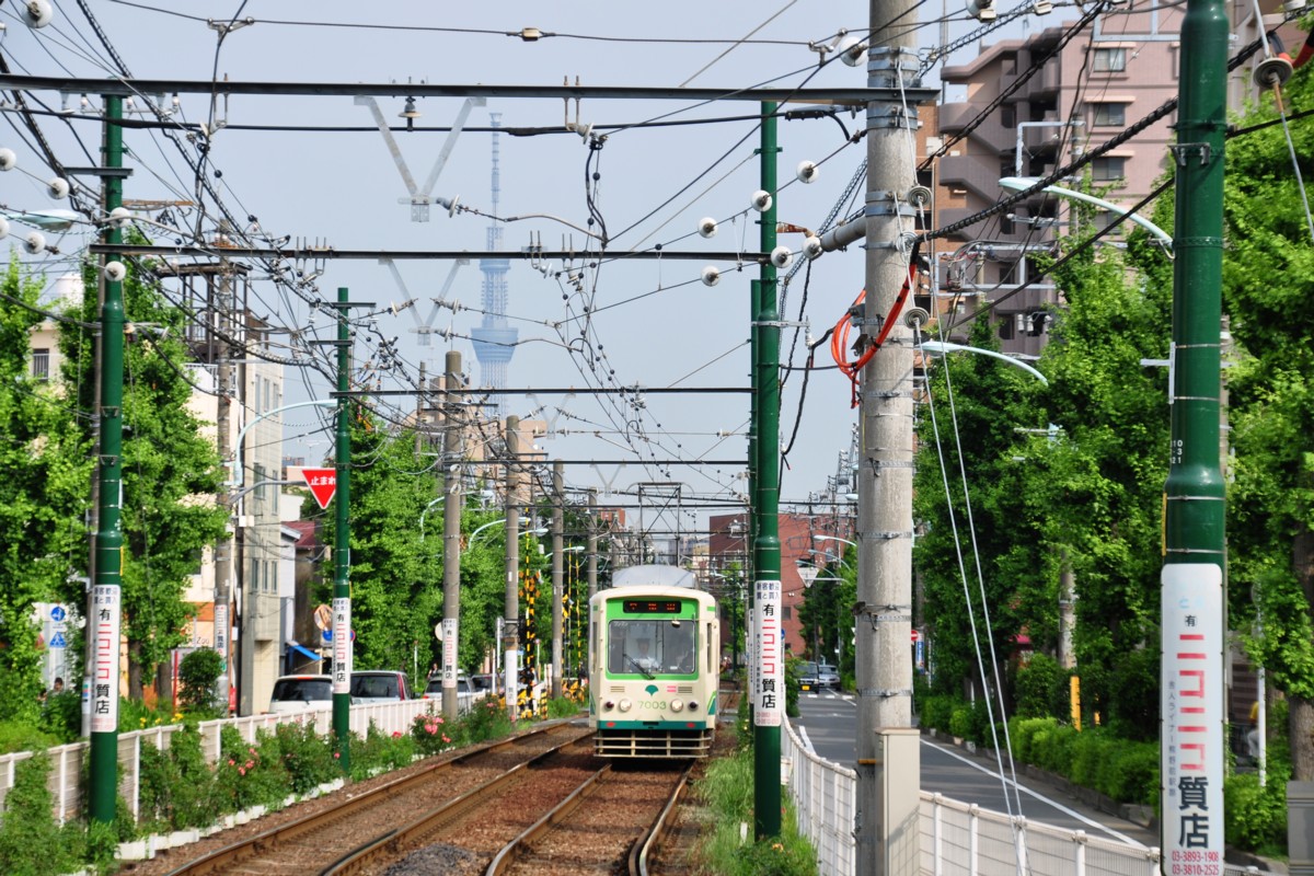 都電荒川線・撮影・熊野前