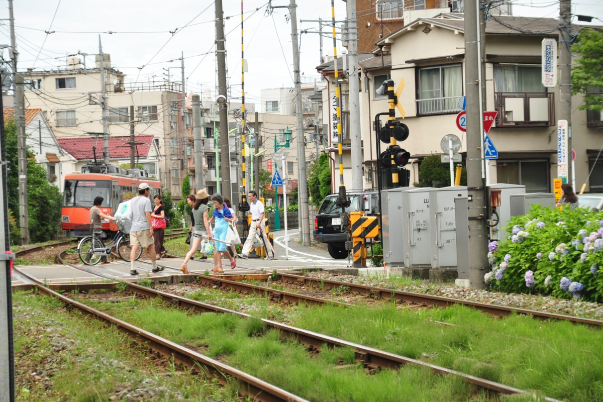 東急世田谷線・撮影・松原－山下