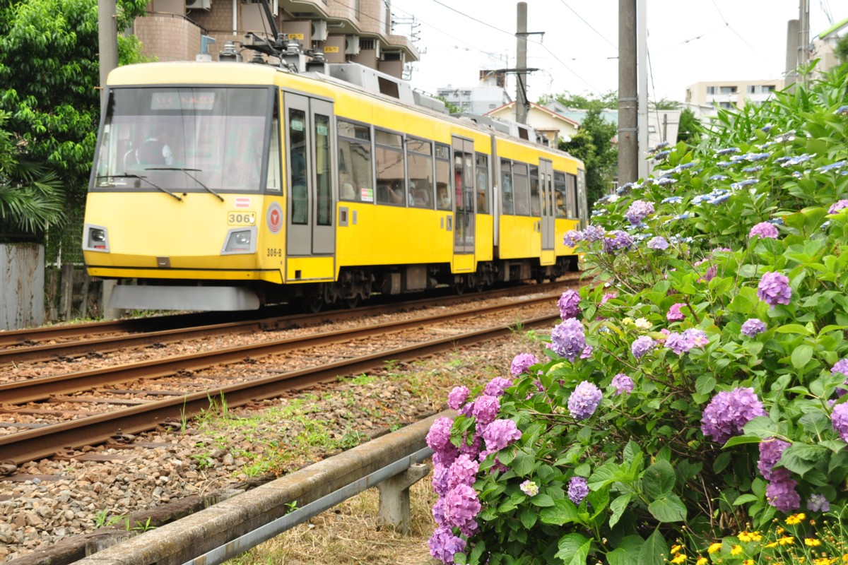 東急世田谷線・撮影・下高井戸－松原