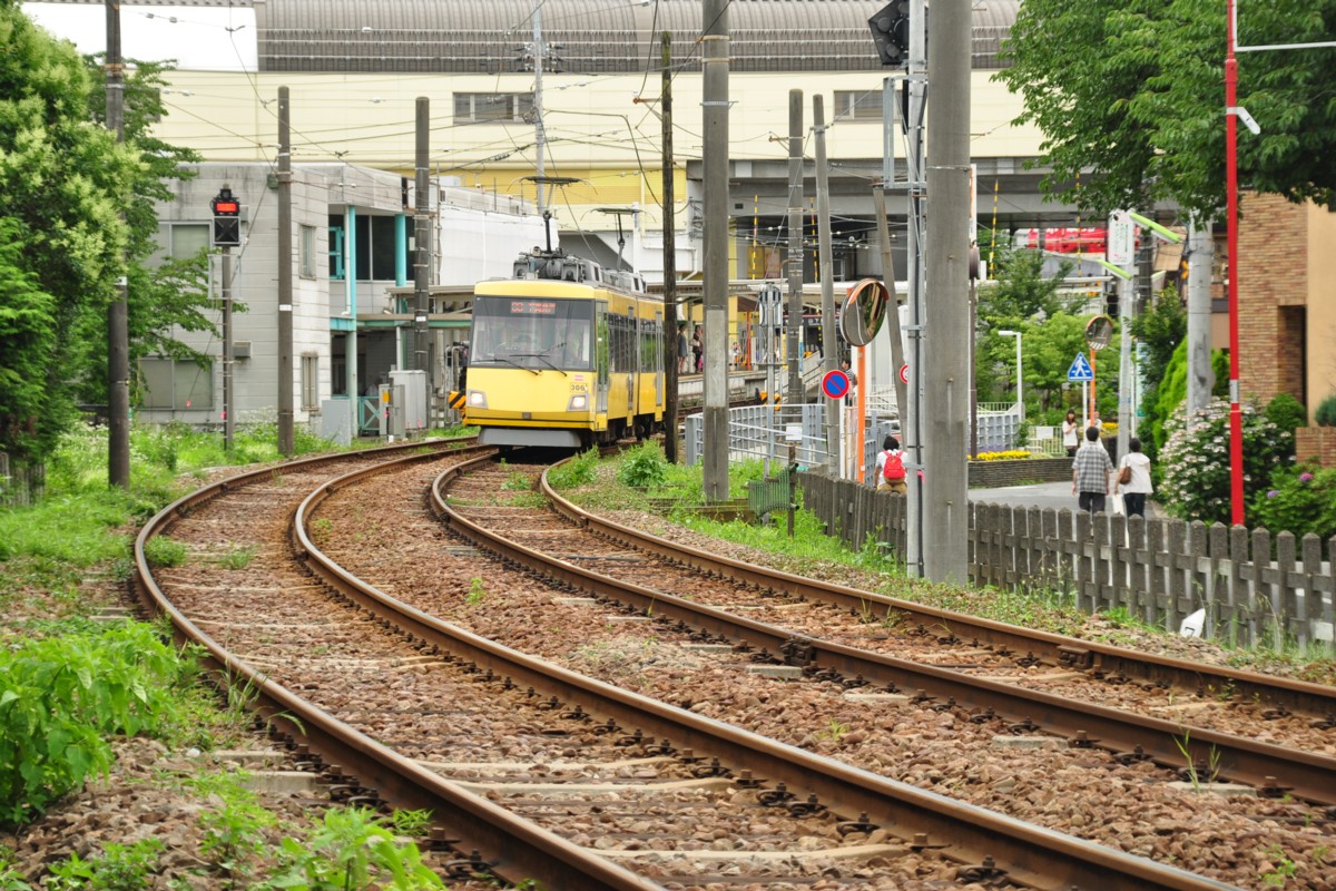 東急世田谷線・撮影・松原－山下