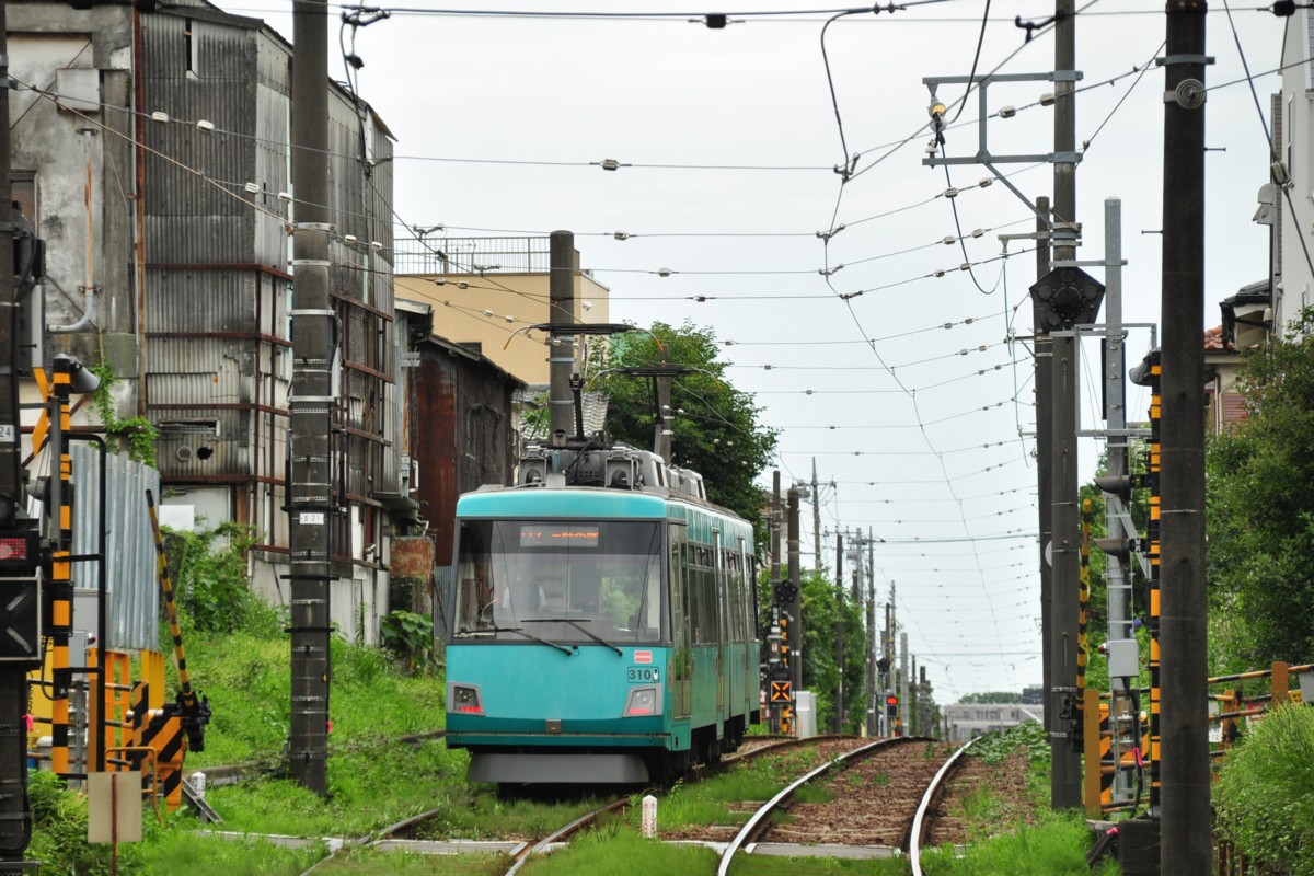 東急世田谷線・撮影・山下－宮の坂